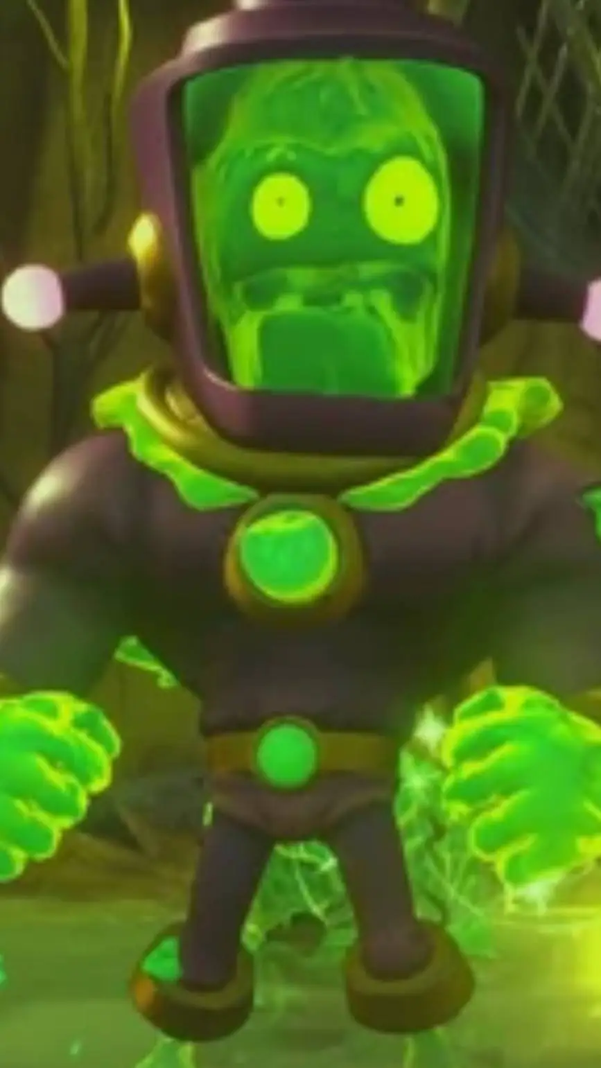 ai character: toxic brains Gw2  background