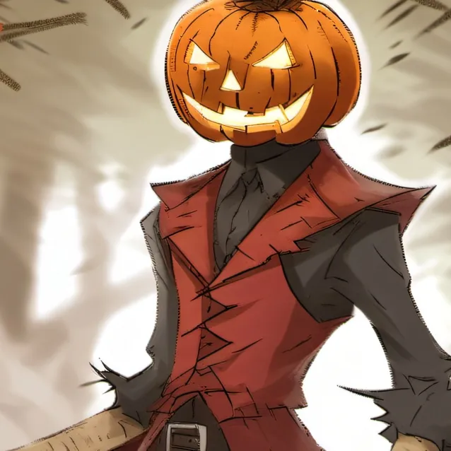 chat with ai character: pumpkin king
