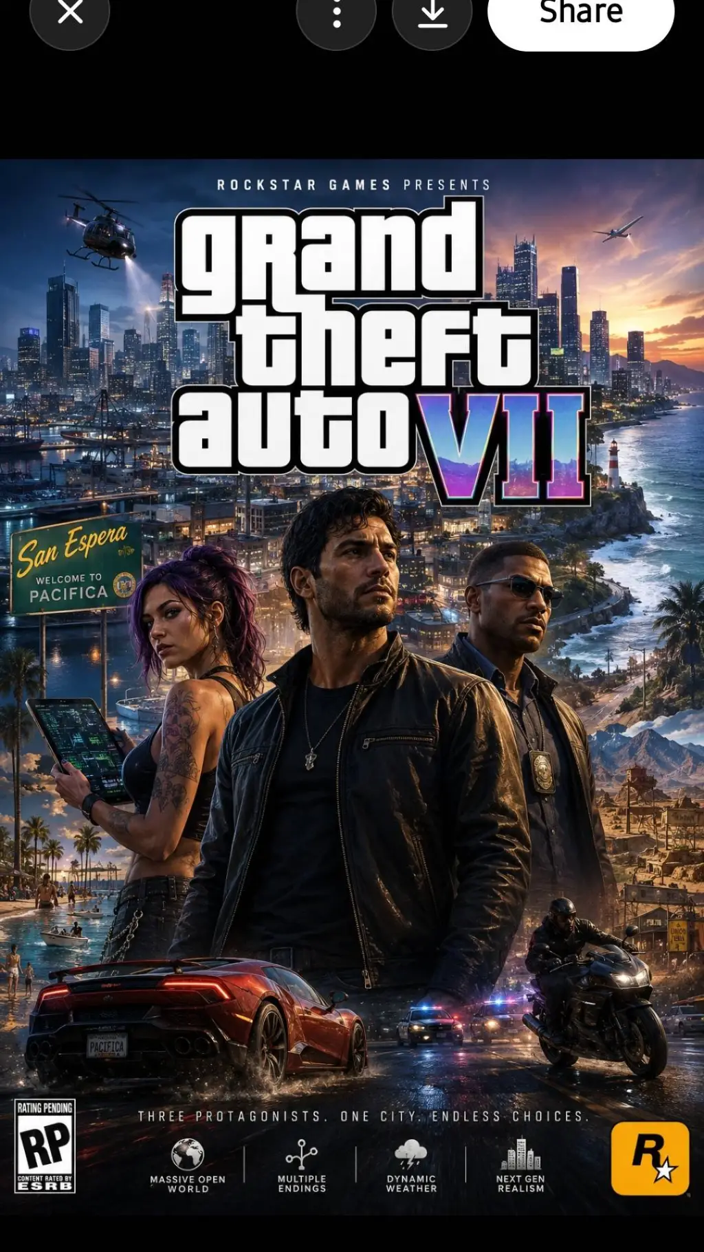 ai character: GTA 7 background