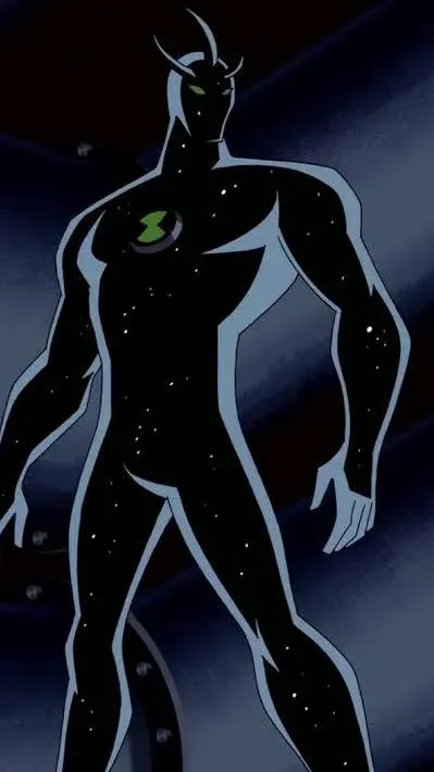 ai character: Alien x  background