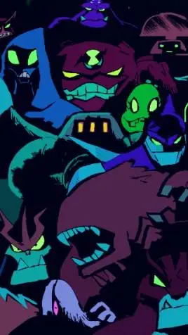 ai character: Omnitrix town background
