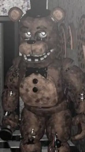 ai character: withered freddy  background