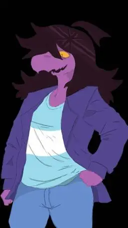 ai character: Susie  background