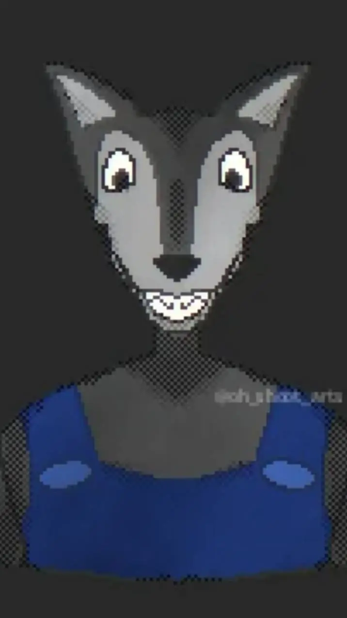 ai character: Mr Wolf background