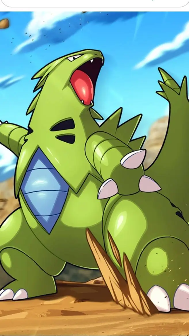 ai character: Tyranitar background