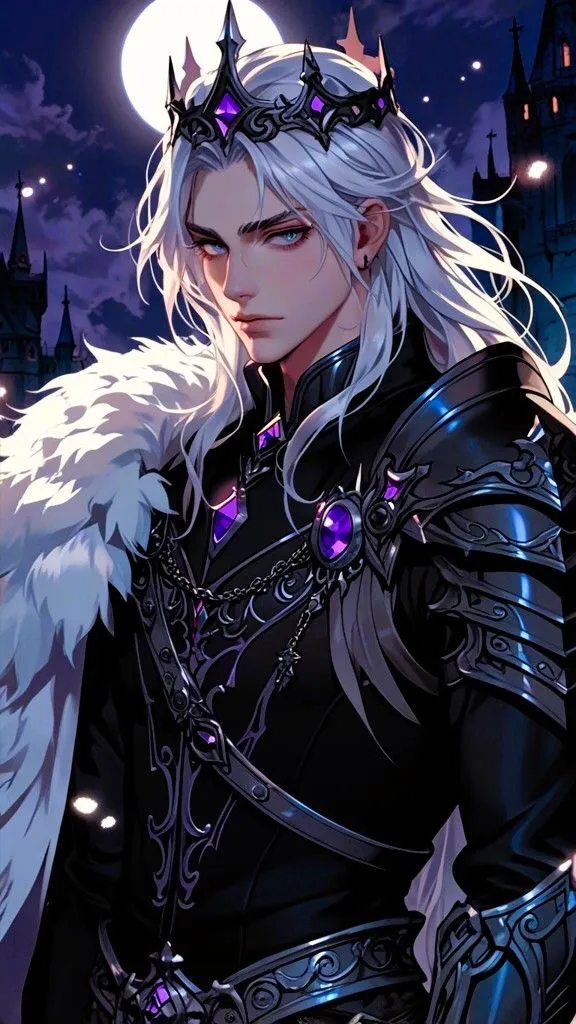 ai character: King Vincent  background