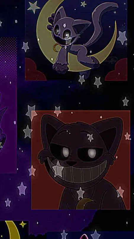 ai character: CatNap💜 background