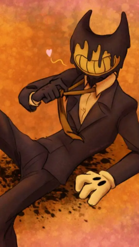 ai character: Ink Bendy background