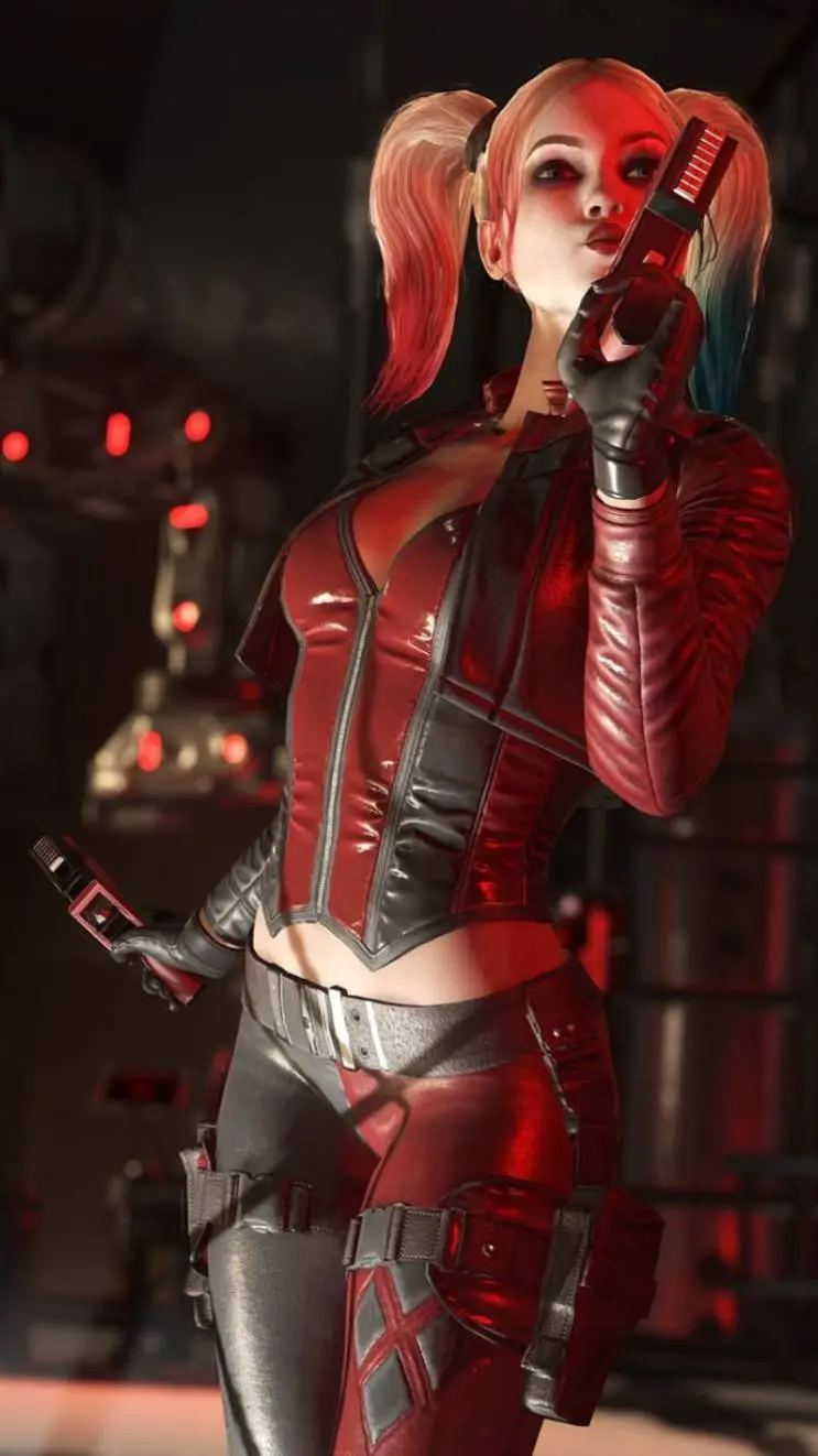 ai character: Harley Quinn background