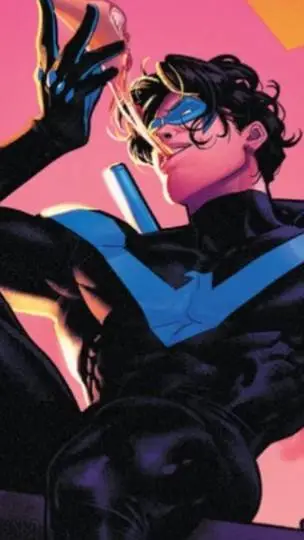 ai character: Nightwing background