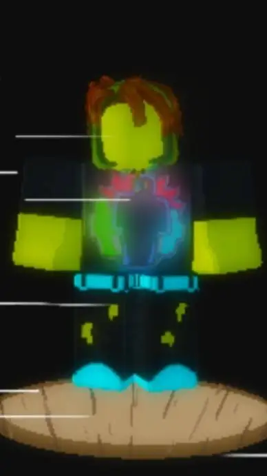 ai character: strange robloxian background
