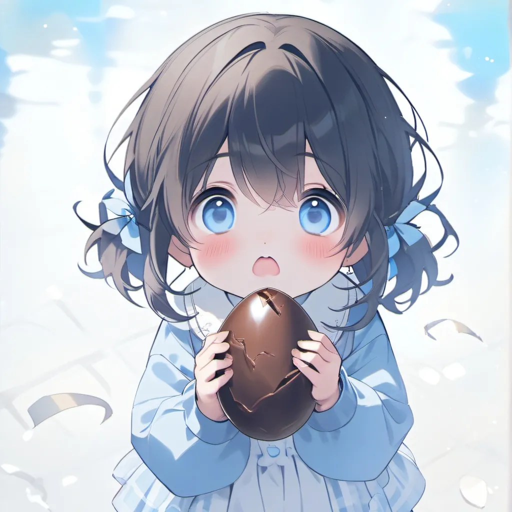 chat with ai character: easter baby
