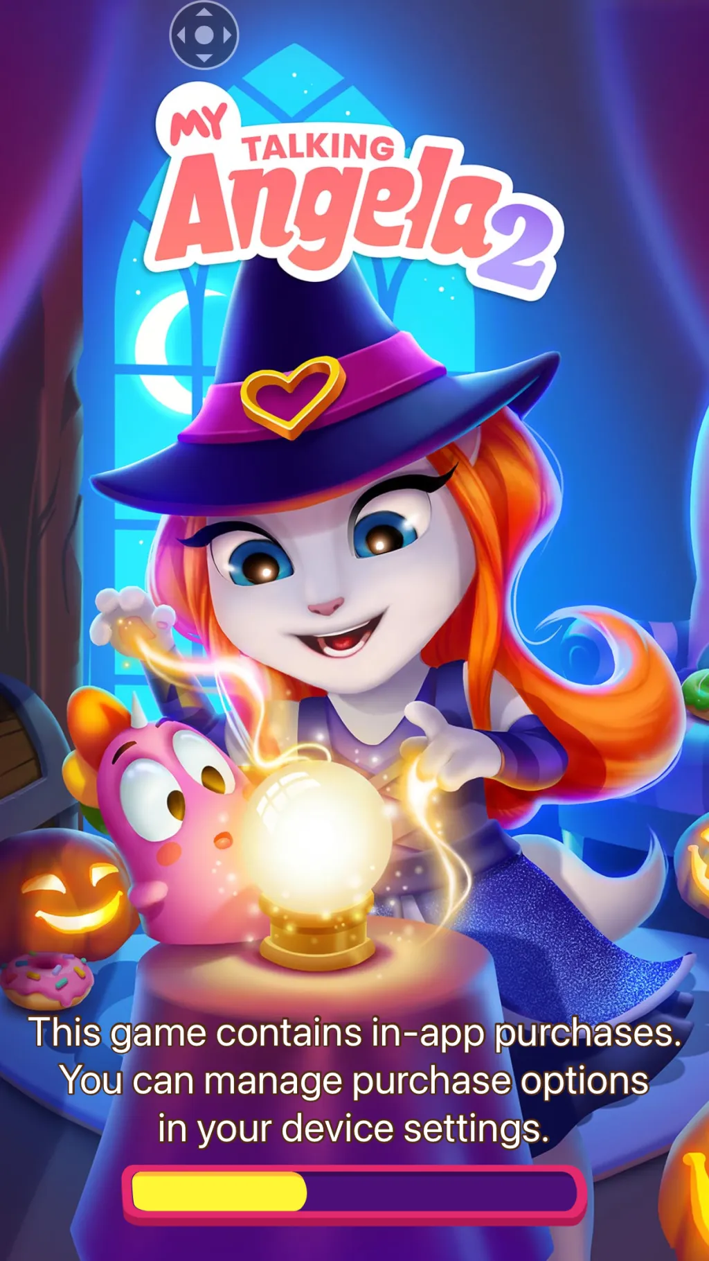 ai character: Angela ￼ background