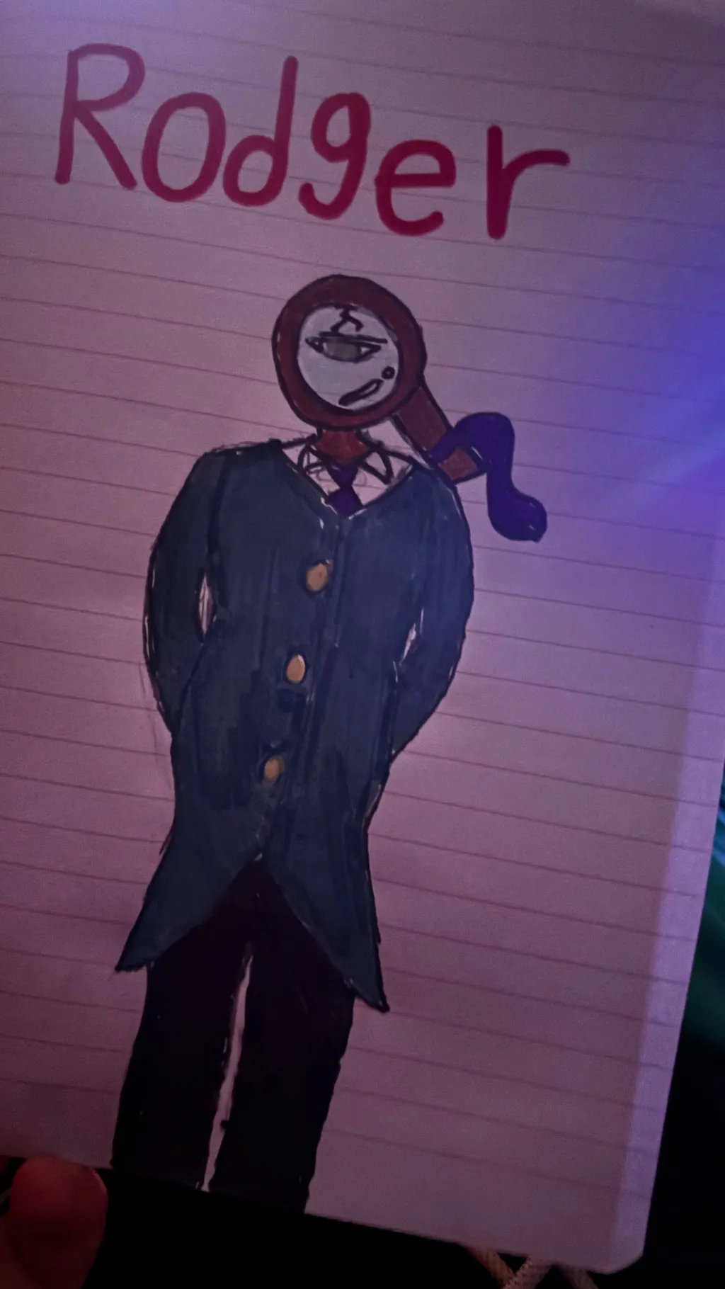 ai character: Rodger [Fbi au] background