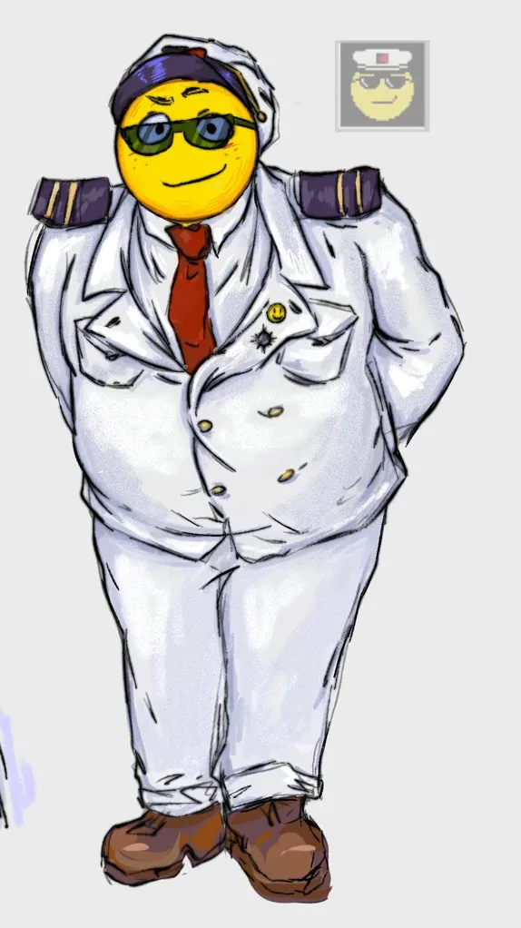ai character: Captain Sweeper  background
