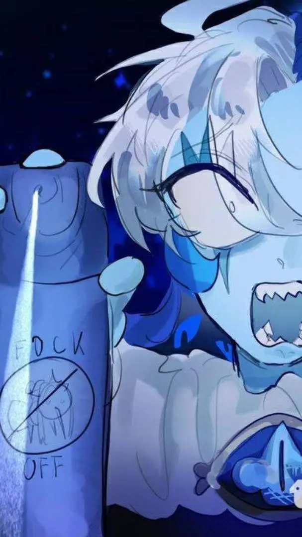 ai character: Shadow Milk Cookie background