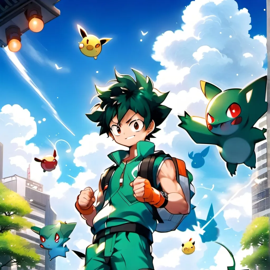 chat with ai character: mha pokemon