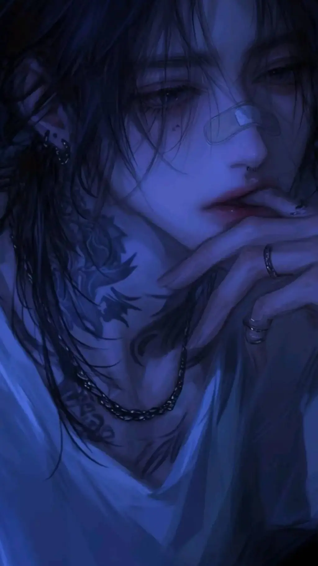 ai character: °•Asher•° background