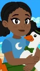 ai character: Emmie Milson background