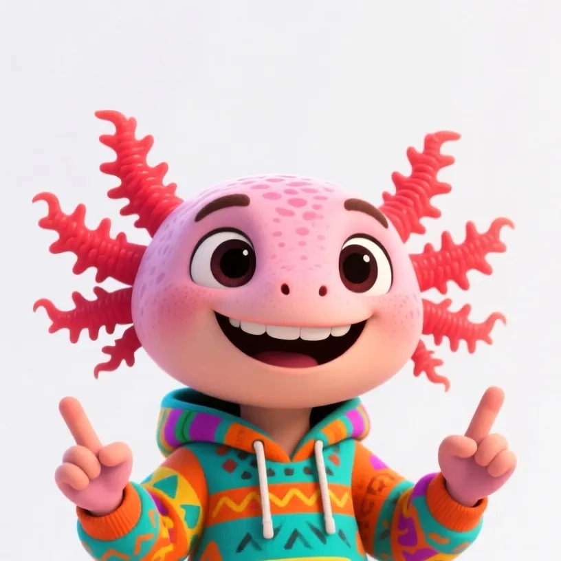 chat with ai character: Mateo axolotl