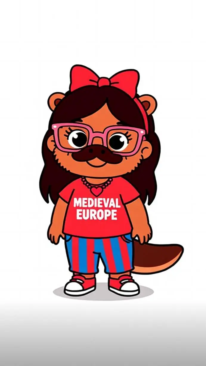 ai character: Giulia platypus background