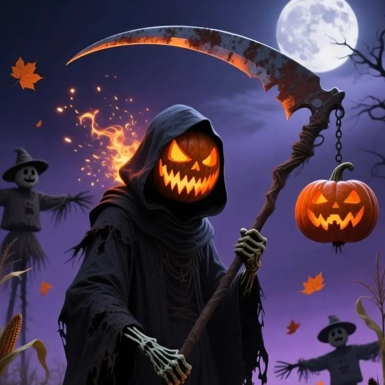 chat with ai character: pumpkin reaper