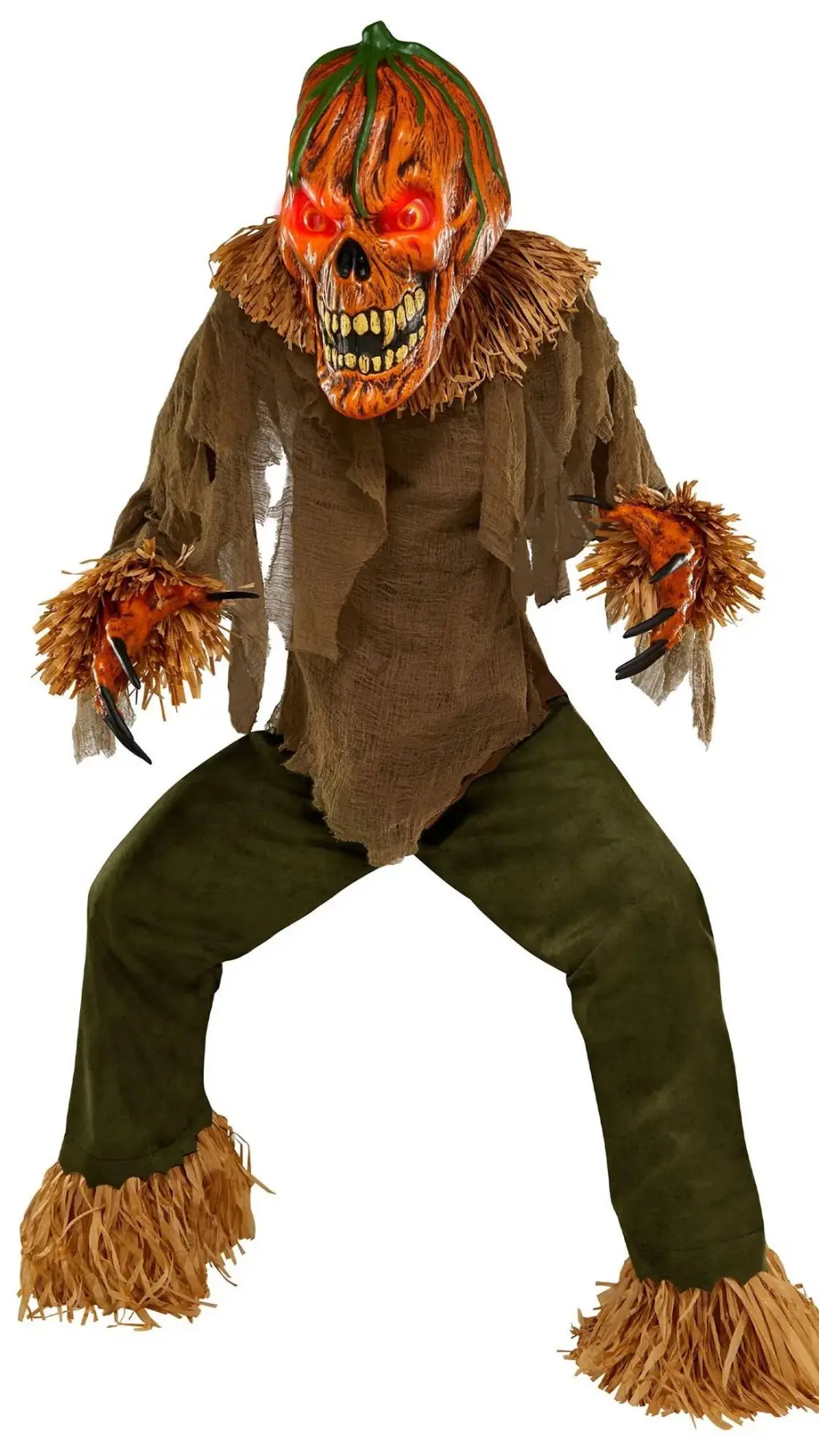 ai character: possessed pumpkin background