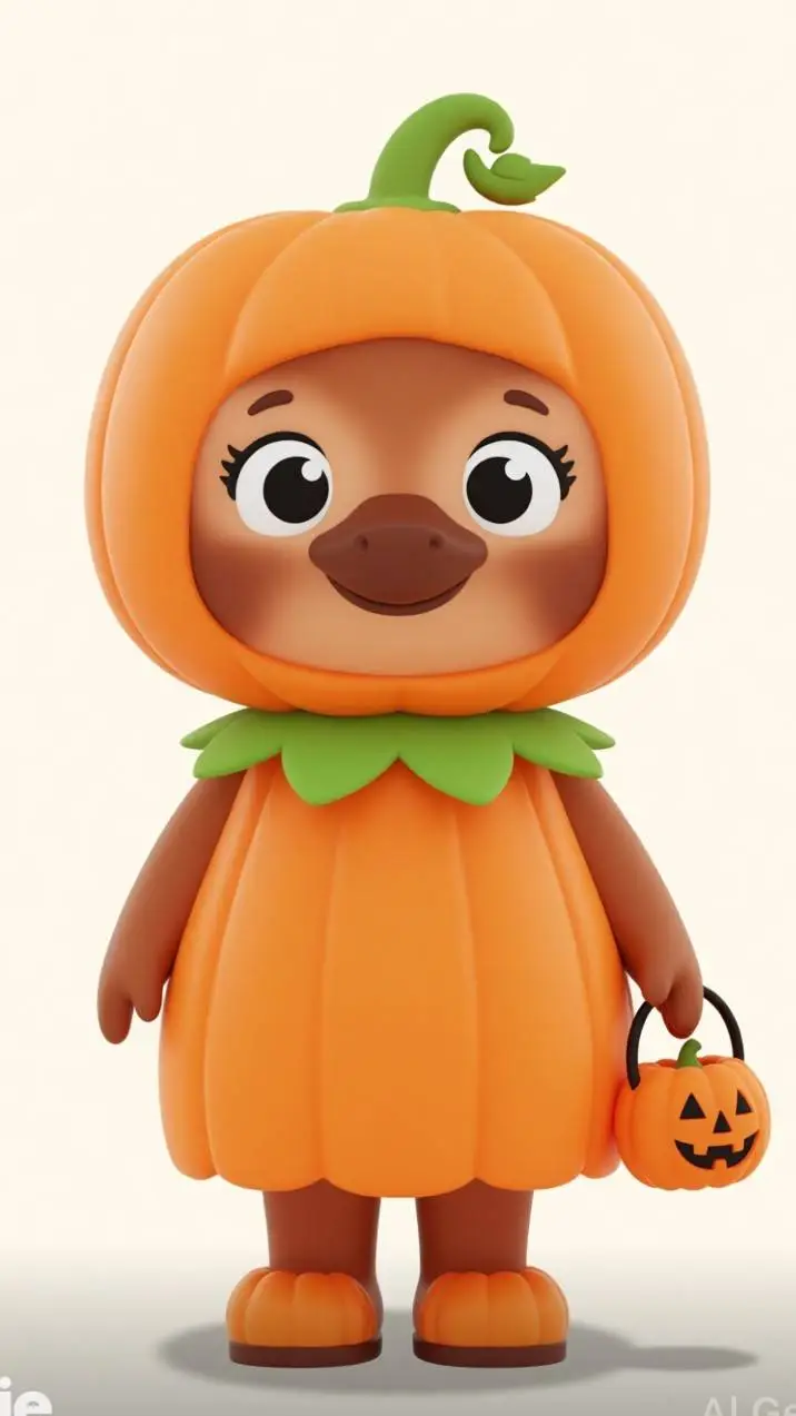 ai character: pumpkin Jodi background