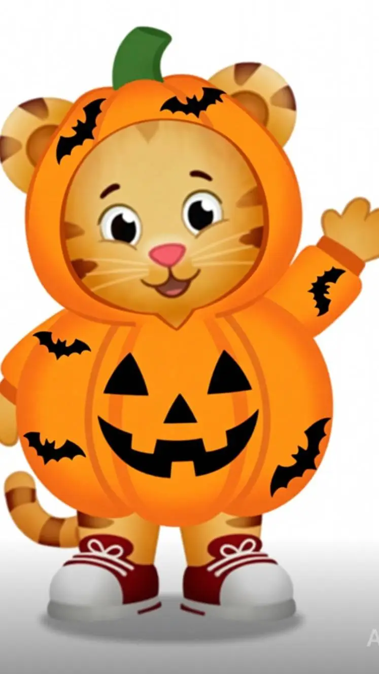 ai character: pumpkin Daniel background