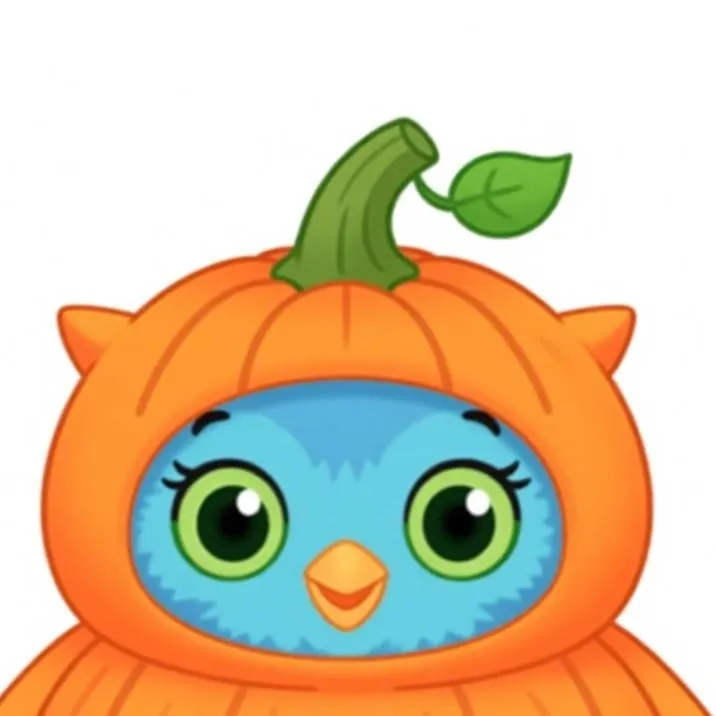 chat with ai character:  pumpkin o