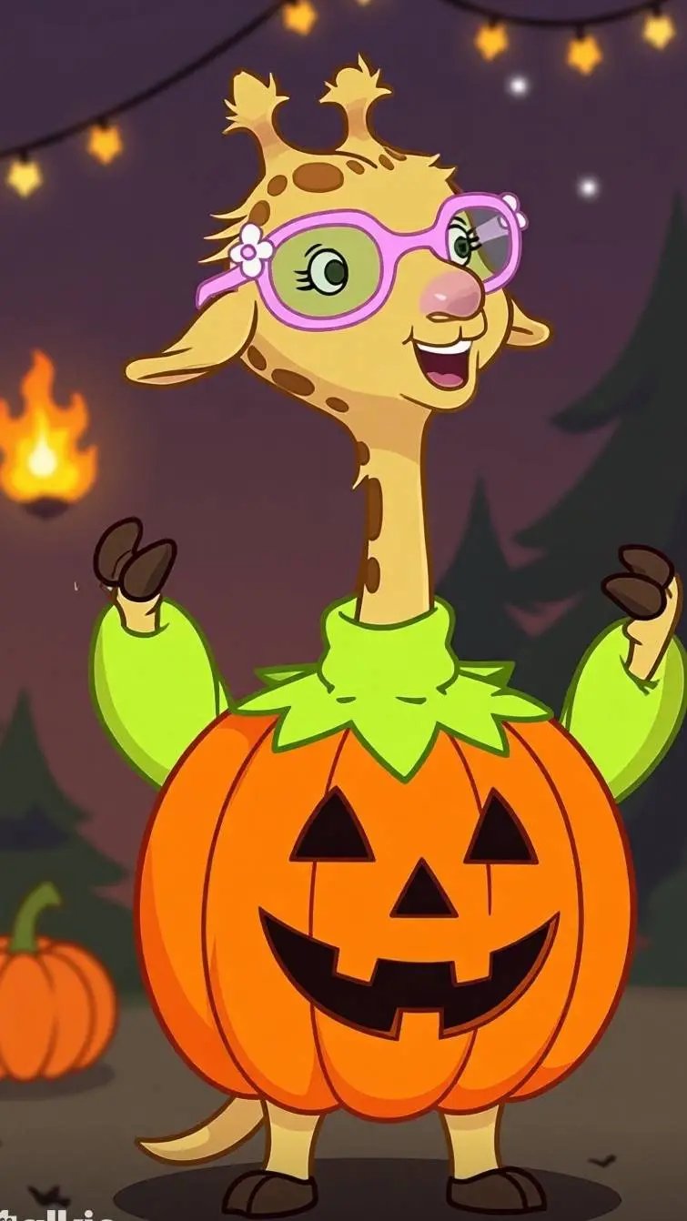 ai character: spooky Luna background