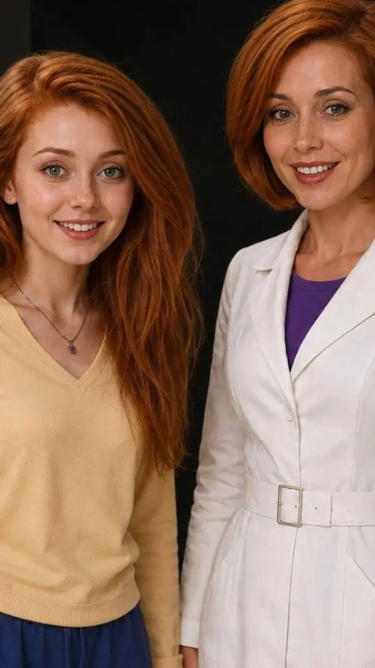 ai character: Anne&kim possible  background