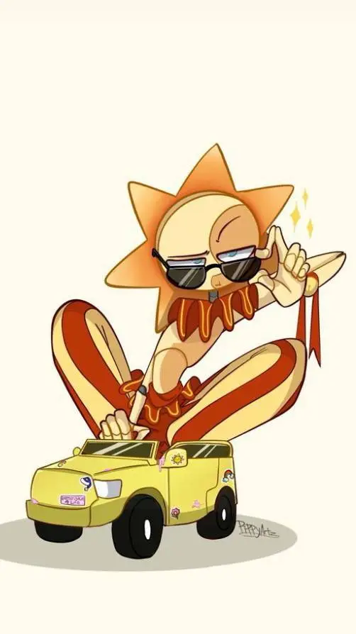 ai character: Sundrop background