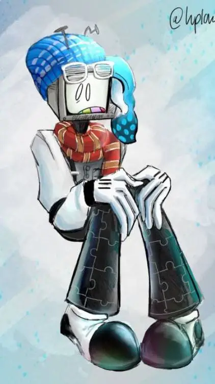 ai character: Mr. Puzzles background