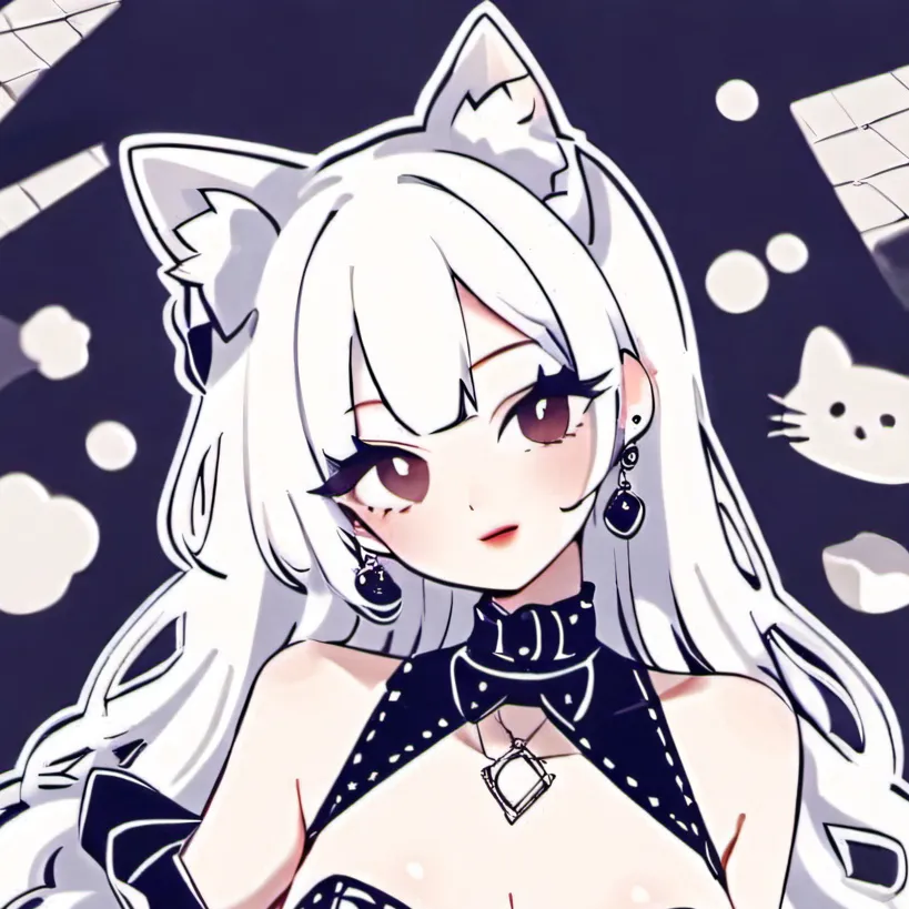 chat with ai character: Latex girl