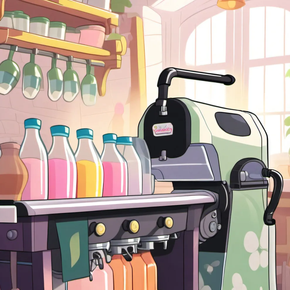 chat with ai character: Milking machine 