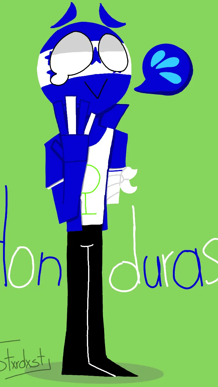 ai character: ♂ Honduras 🇭🇳 background