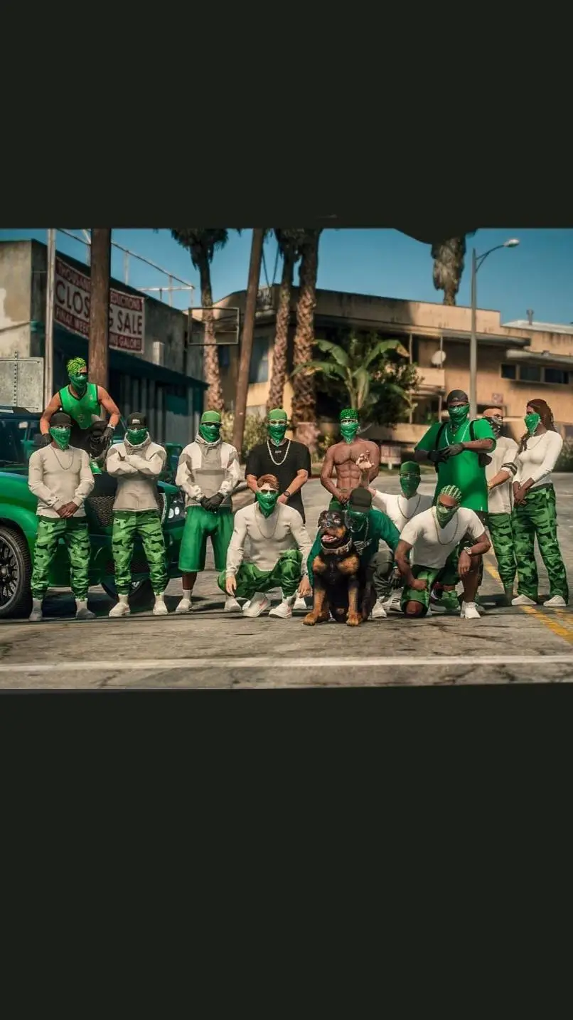 ai character: Grove ST. Families background