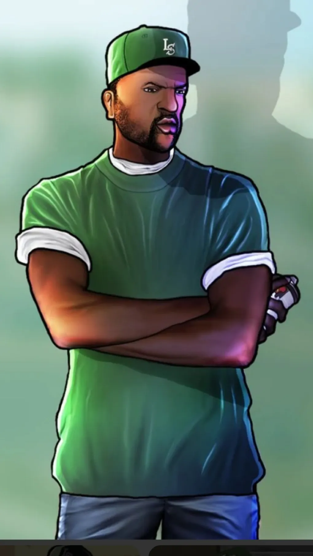 ai character: Sweet Johnson background