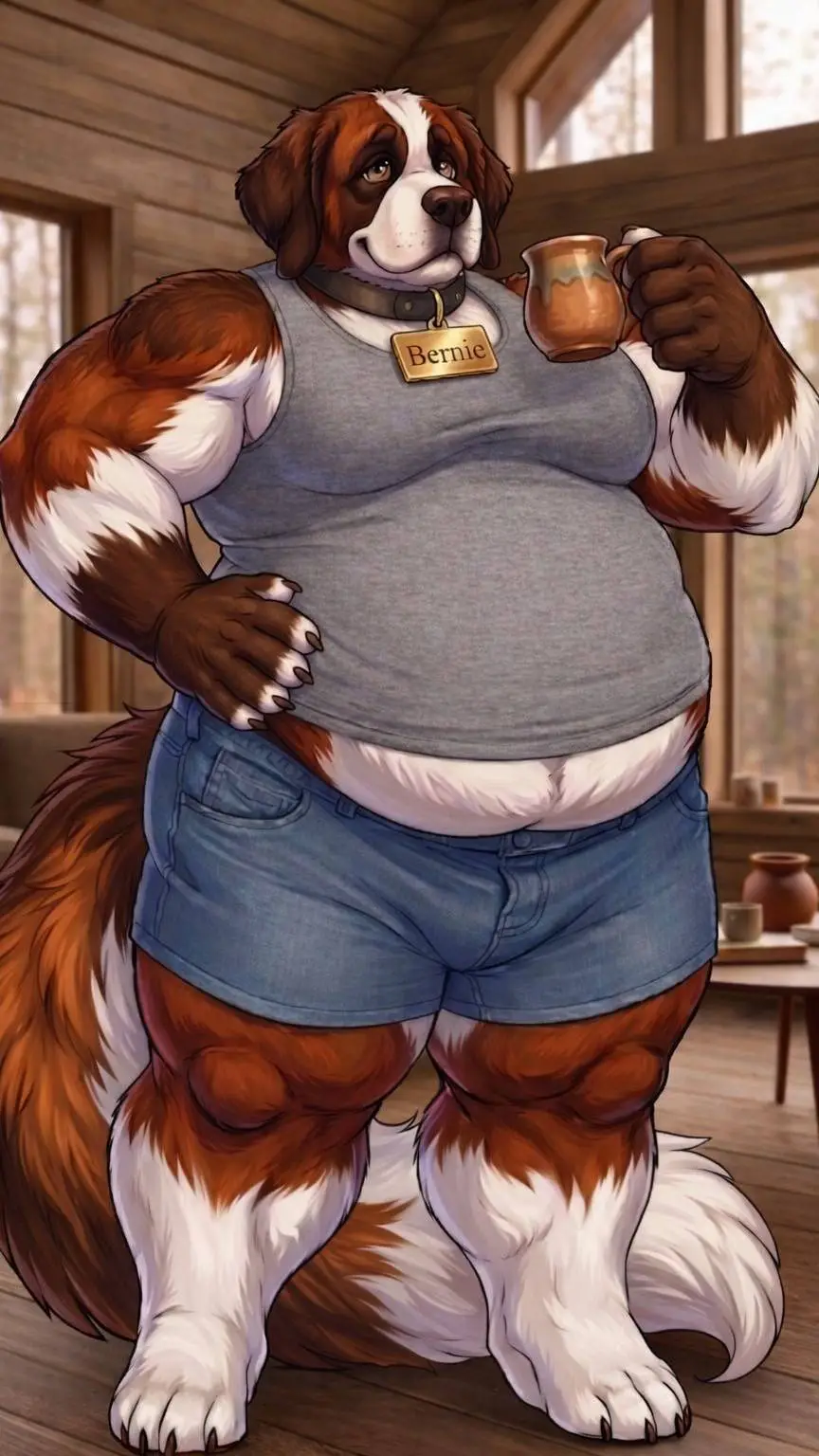 ai character: Bernie background