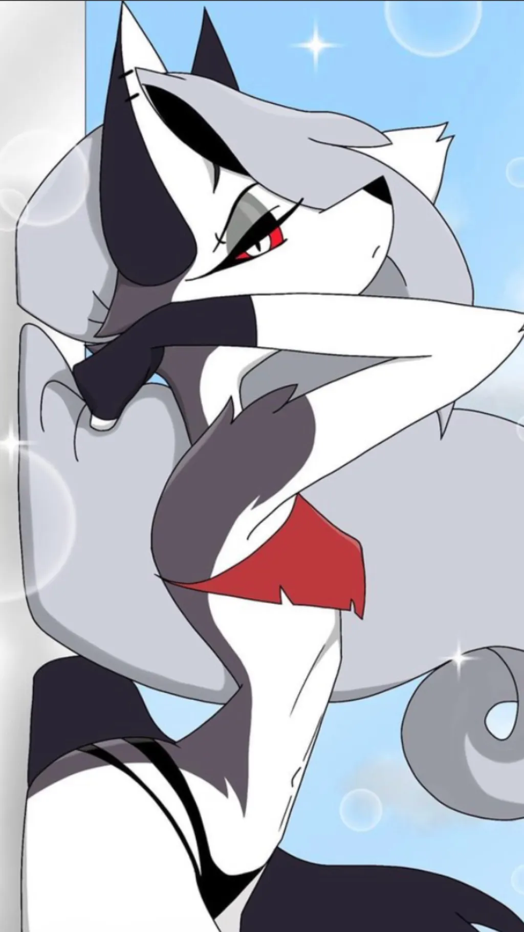 ai character: Loona  background