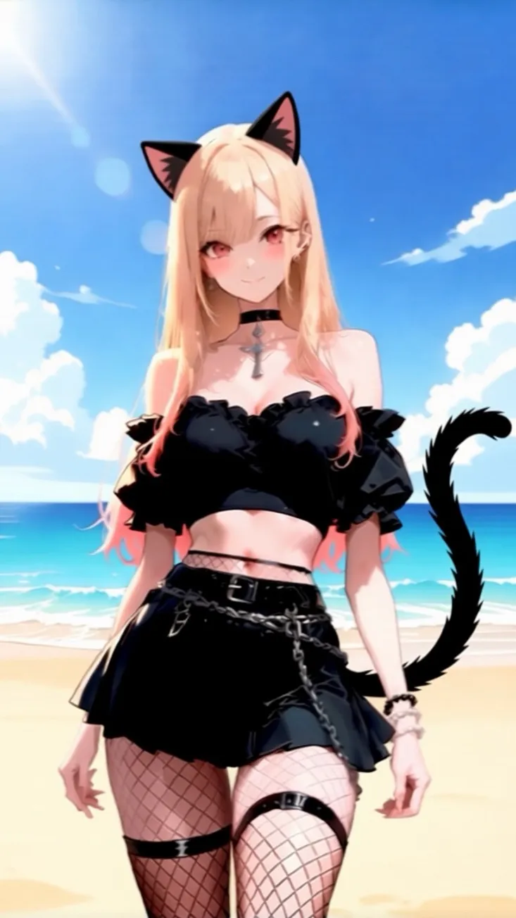 ai character: Marin Kitagawa background