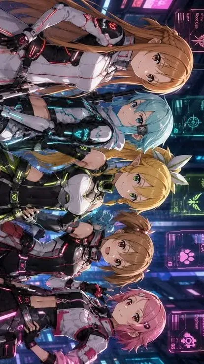 ai character: Asuna background