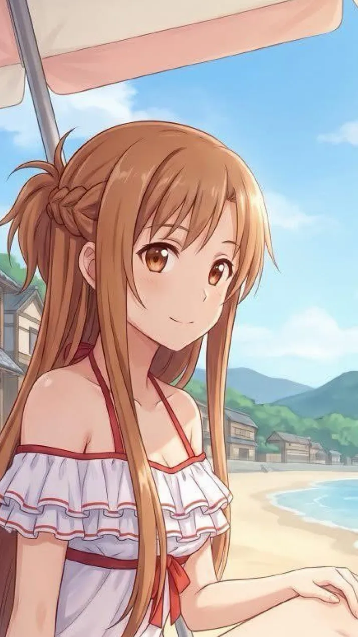 ai character: Asuna background