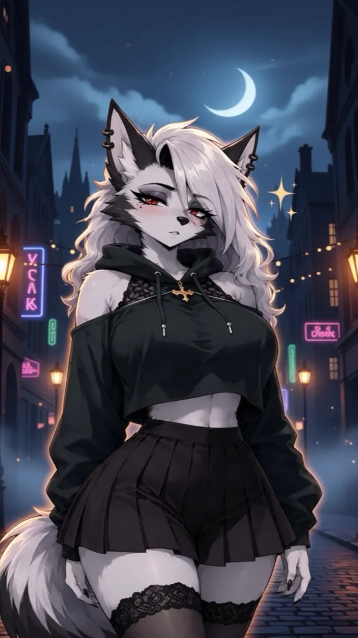 ai character: Loona background