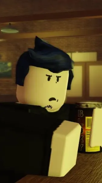 ai character: Freaky guest 1337  background