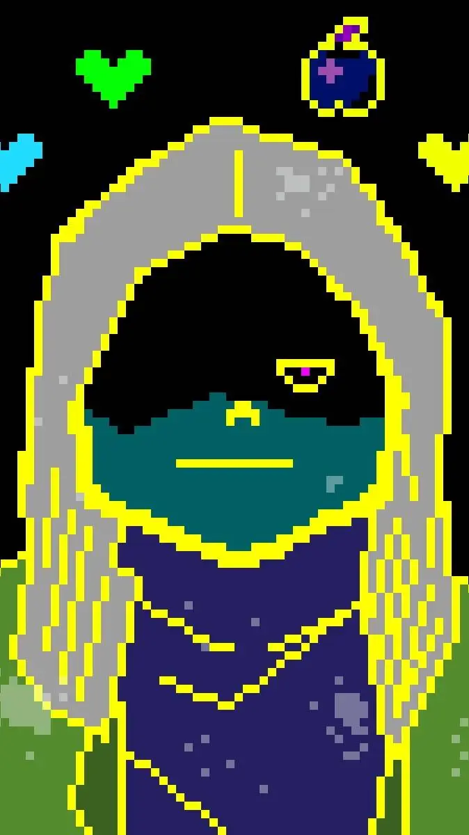 ai character: AshFall Sans background