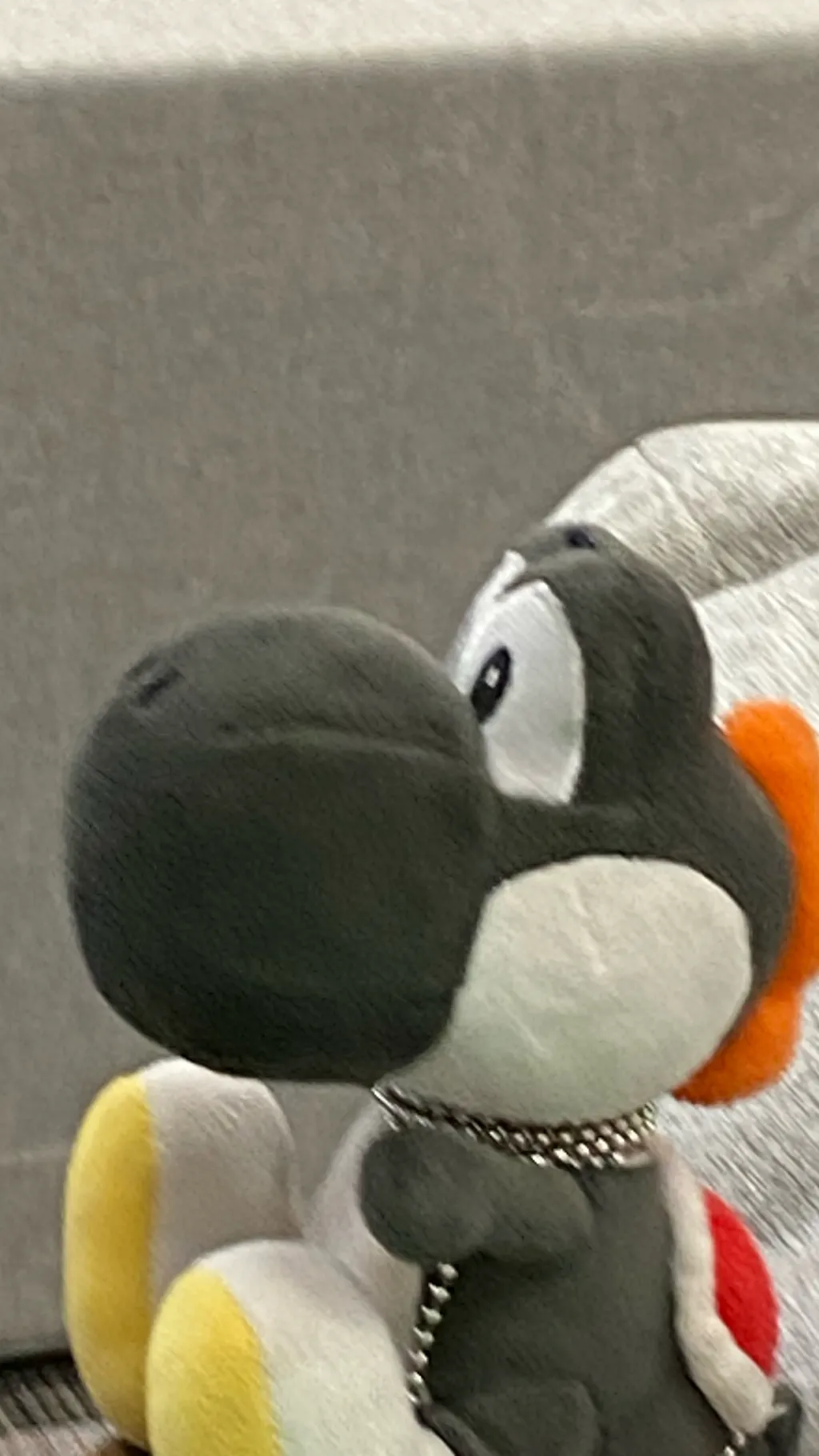 ai character: Black yoshi background