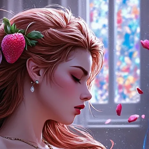 chat with ai character: strawberry