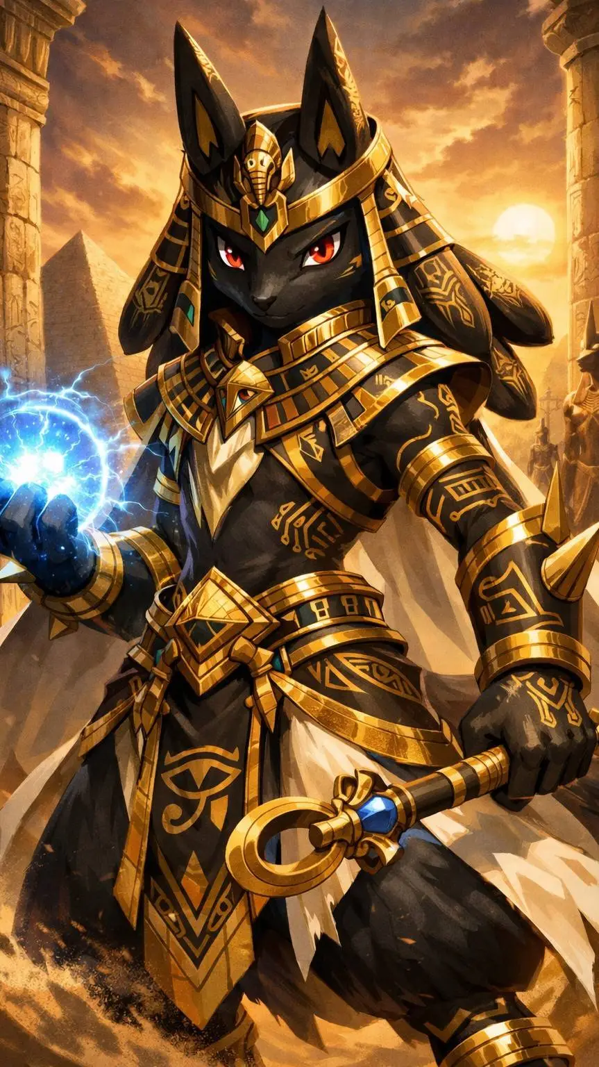 ai character: Obsidian background